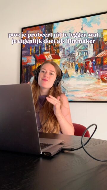 Kijk als ik film is het overduidelijk, maar zodra de beelden erop staan ben ik er nog niet. Dan begint pas de leuke puzzel! In de montage komt namelijk alles samen. En weet je wat stiekem onwijs veel tijd kost en enorm bepalend is voor de sfeer van de uiteindelijke tijdcapsule? De muziek!🪩