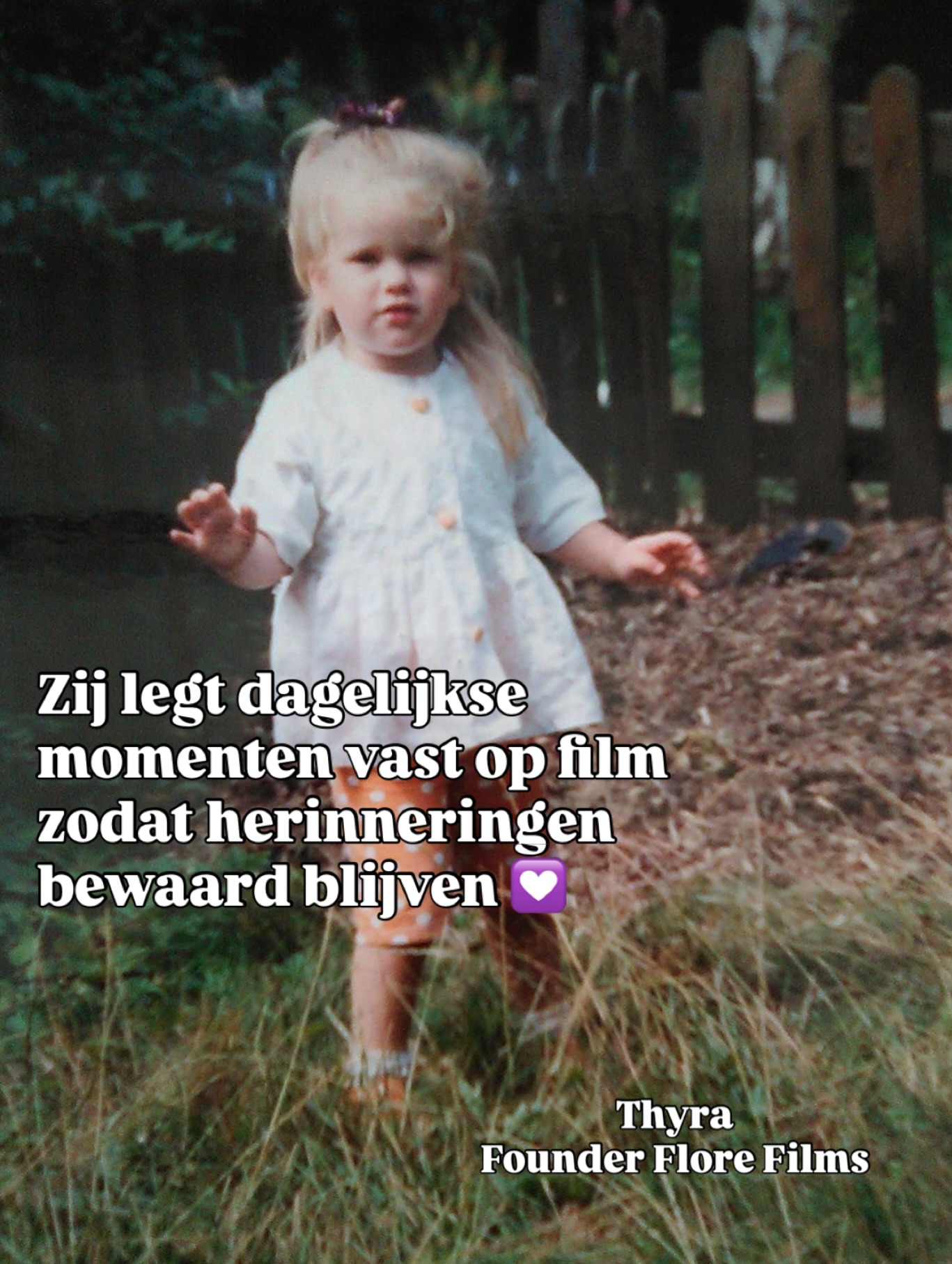 Als klein meisje wist ik niet eens dat dit mijn werk kon worden. Ik heb zelf amper foto’s, laat staan bewegend beeld. En nu leg ik voor andere gezinnen momenten vast die een leven lang meegaan 🍀

#videograaf #herinneringenvastleggen #waardevollemomenten